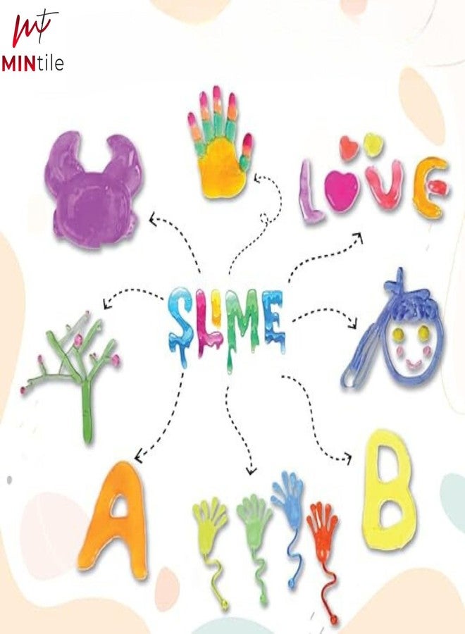 MINtile Premium Crystal Jelly Slimes for Kids | Non-Toxic, Mess-Free, Multicolor Sensory Slimes Toys | Safe & Stretchy DIY Slime Kit | Fun Play, Birthday Return Gifts & Party Favors | Pack of 6 - Image 5